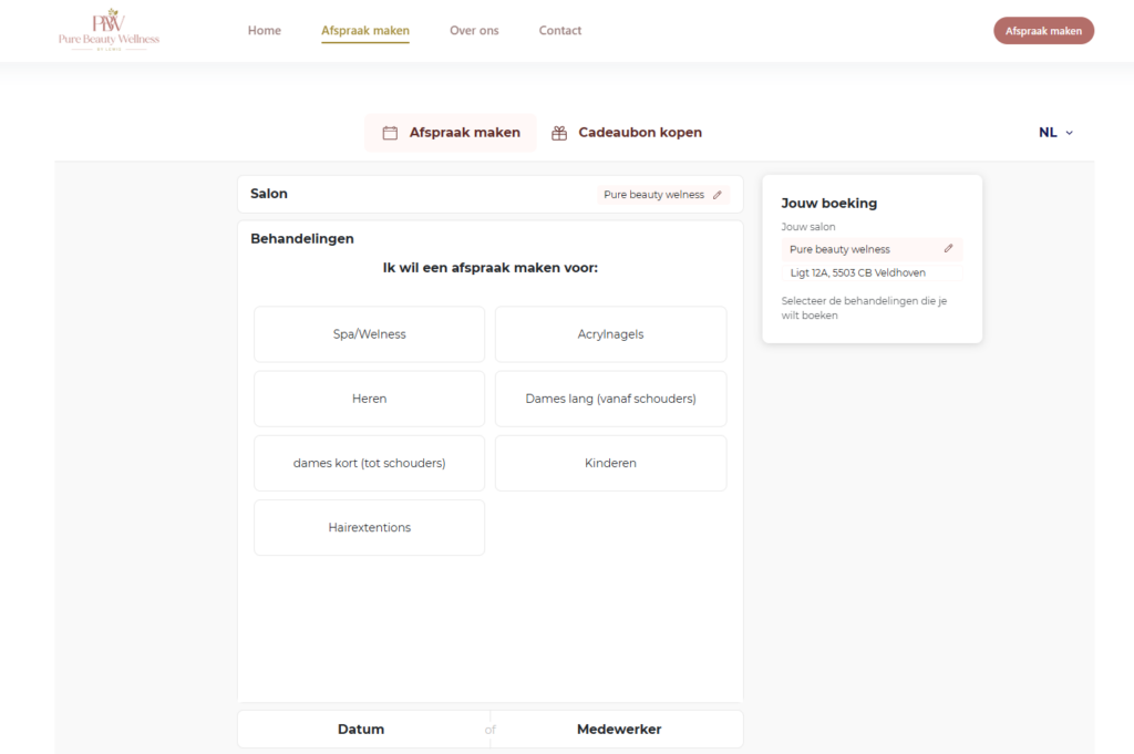 Pure Beauty Wellness Afspraak Maken